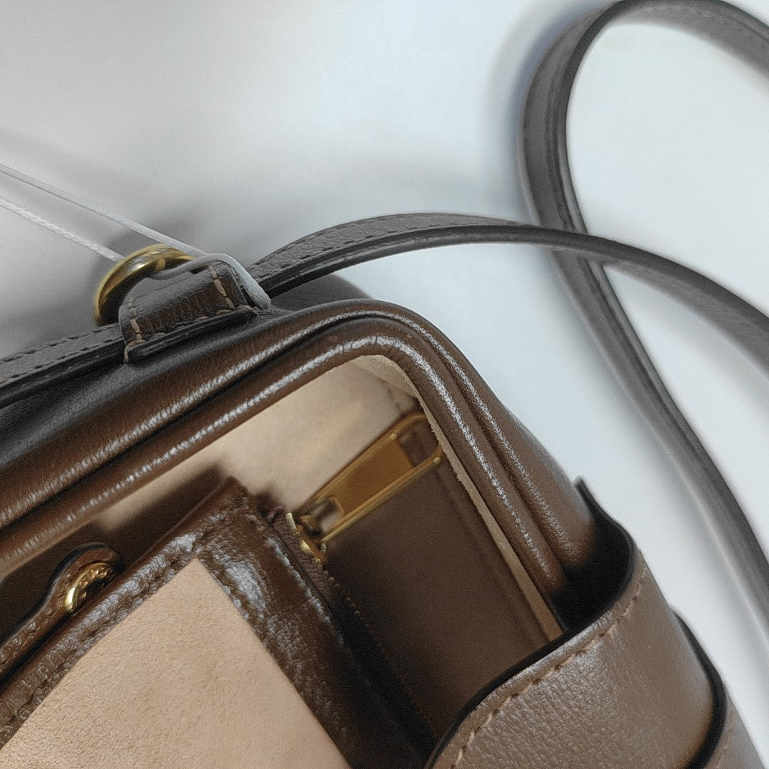 Monogram Coated Canvas Shoulder Bag Mini Multicolor