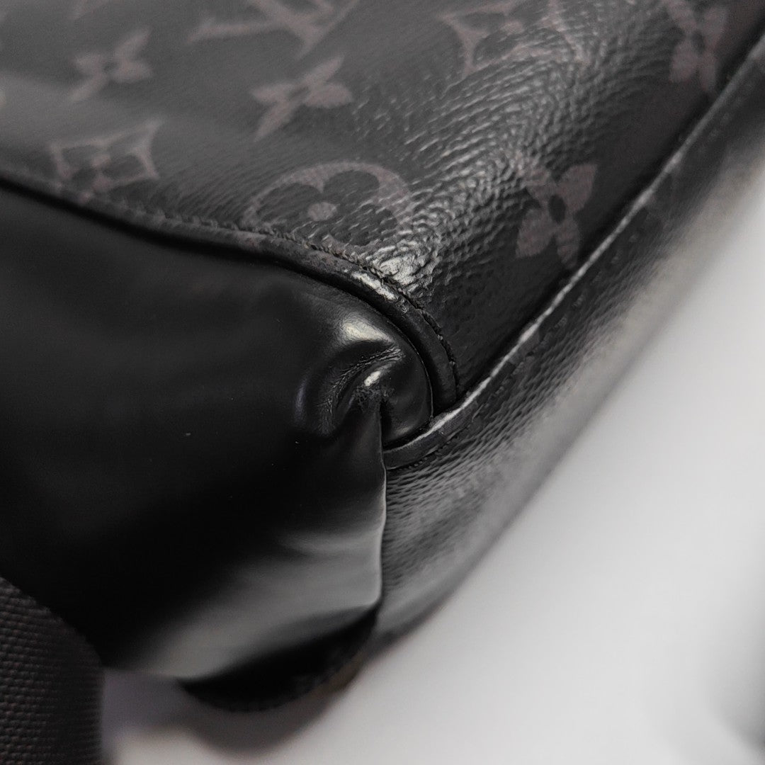 VOYAGER PM Monogram Coated Canvas Black