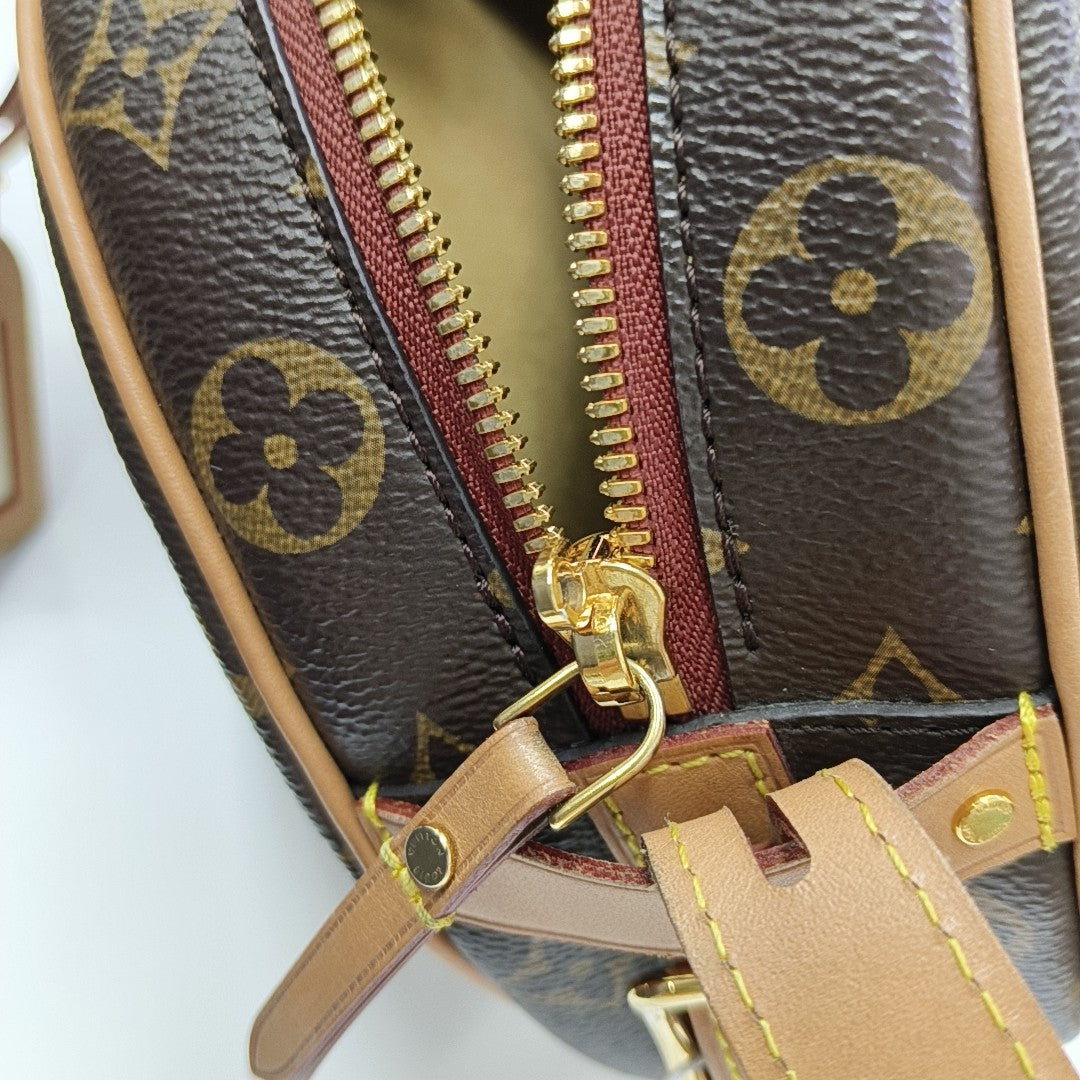 BOITE CHAPEAU MM Monogram Coated Canvas Brown