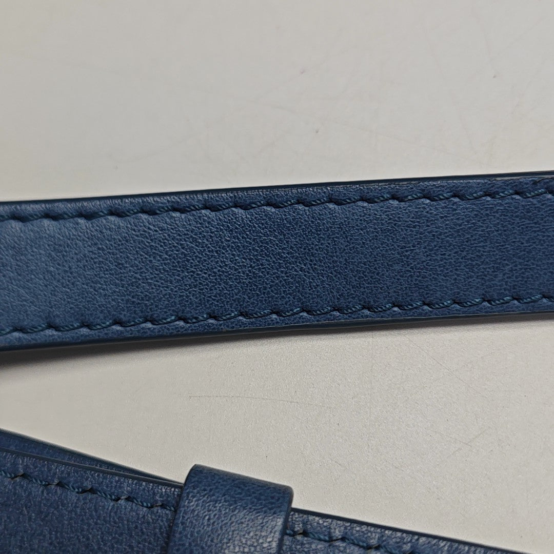 SPEEDY 18 Damier Canvas Blue