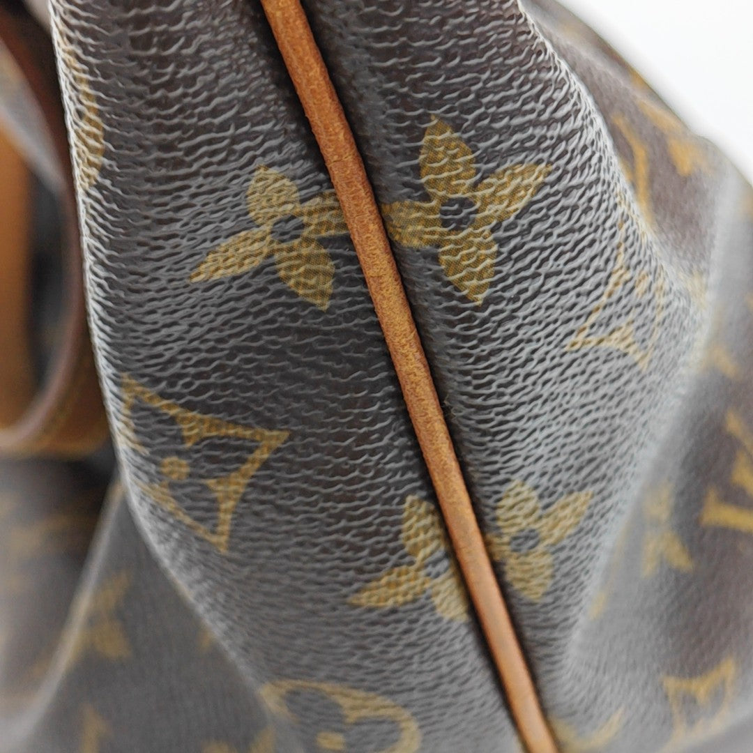 PALERMO PM Monogram Coated Canvas Brown