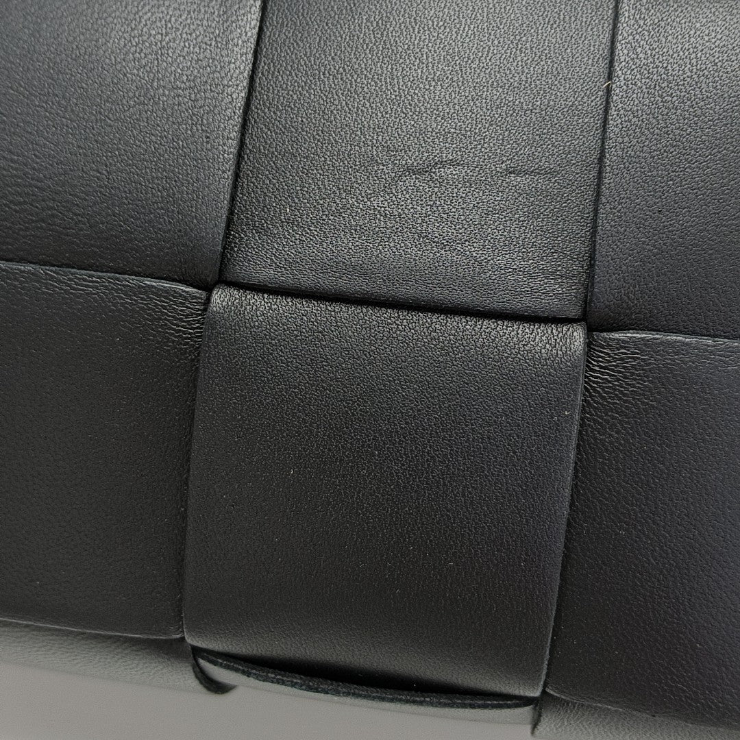Brick Cassette Small Lambskin Black