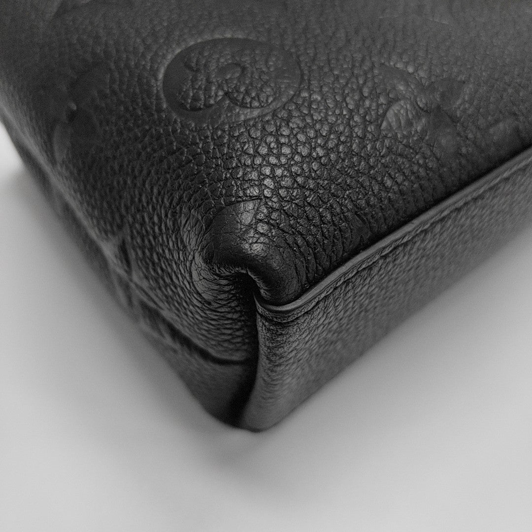 MADELEINE Nano Monogram Calfskin Black