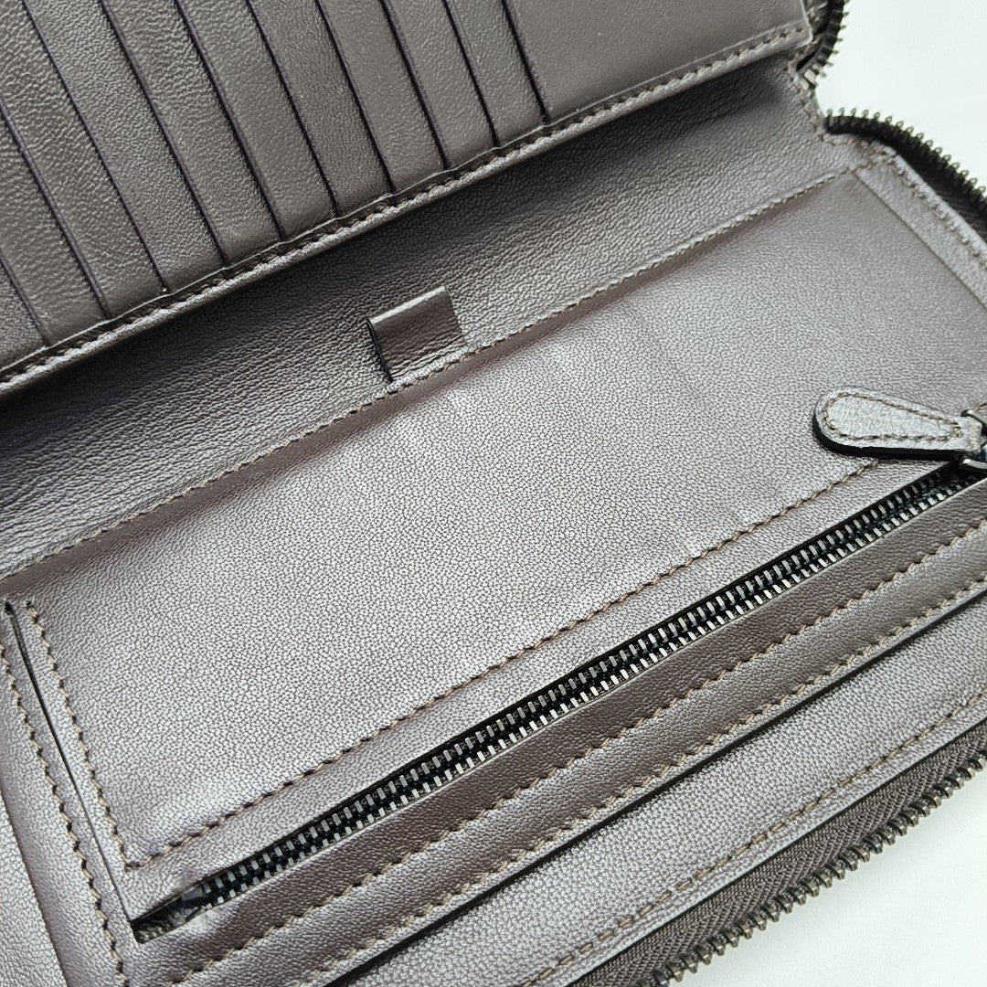 Calfskin Wallet Brown
