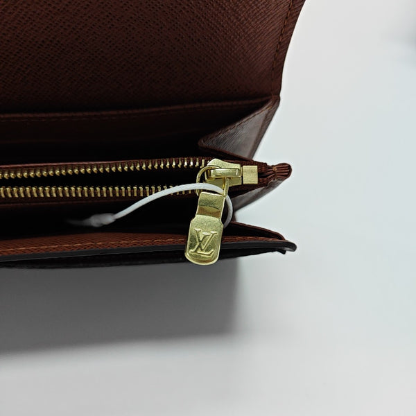 JEANNE Monogram Coated Canvas Brown