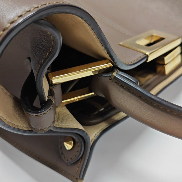 Peekaboo Medium Calfskin Brown