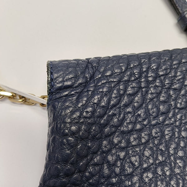 Langley Calfskin Blue