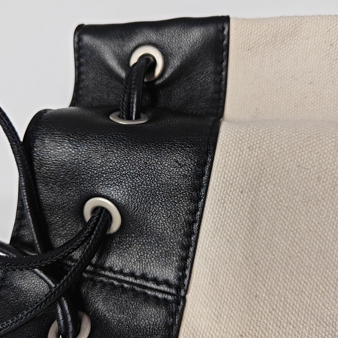 Canvas Shoulder Bag Black