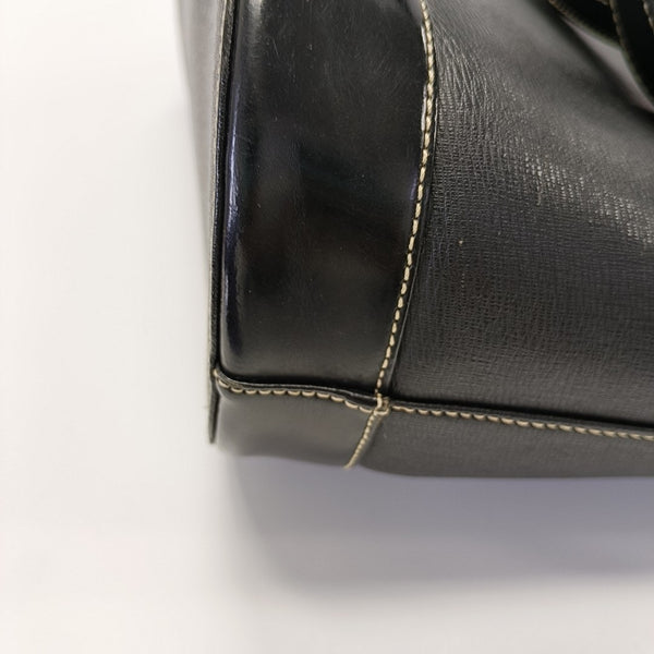 Calfskin Shoulder Bag Black