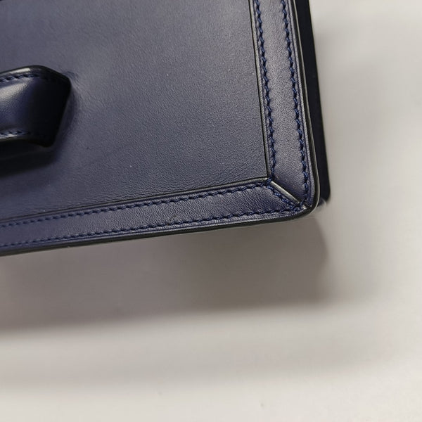 Barcelona Quilted Calfskin Blue