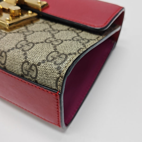 Padlock Small Monogram Coated Canvas Multicolor