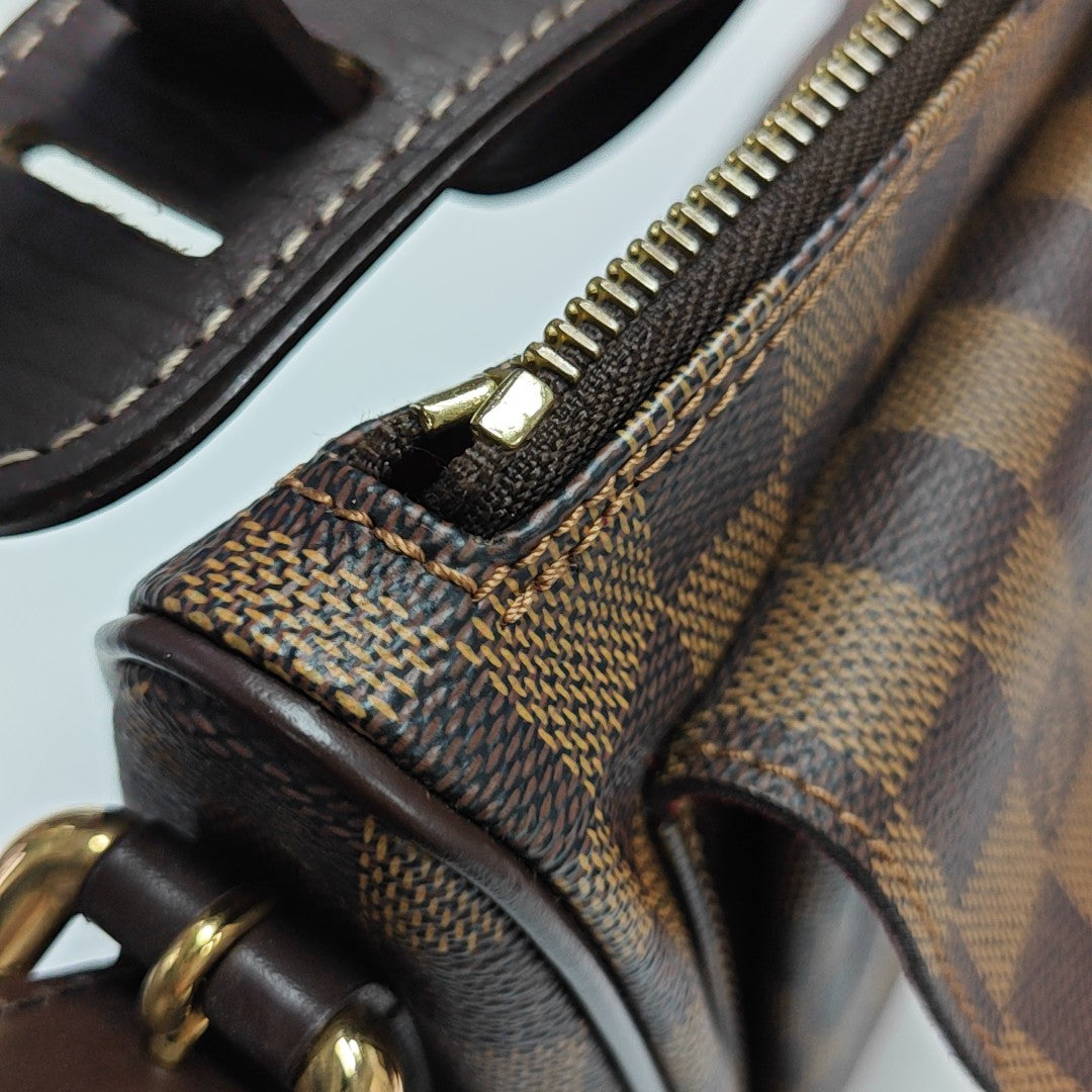 RAVELLO GM Damier Ebene Coated Canvas Brown