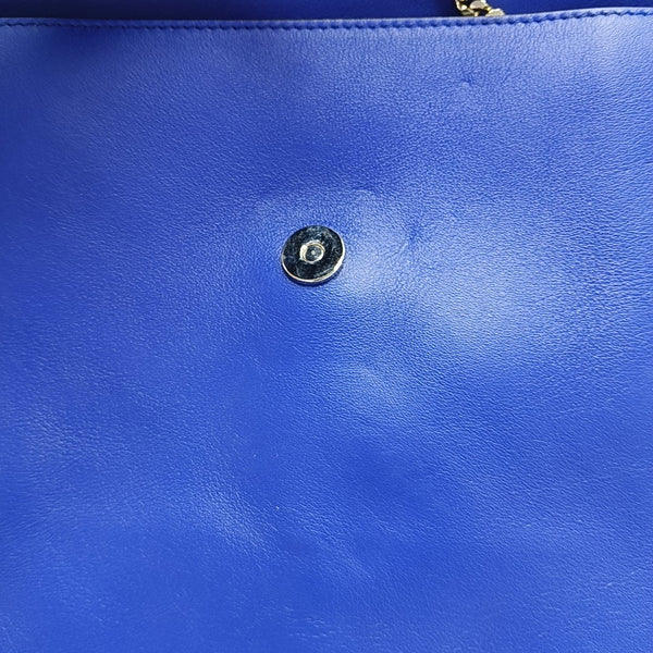Faye Medium Calfskin Blue