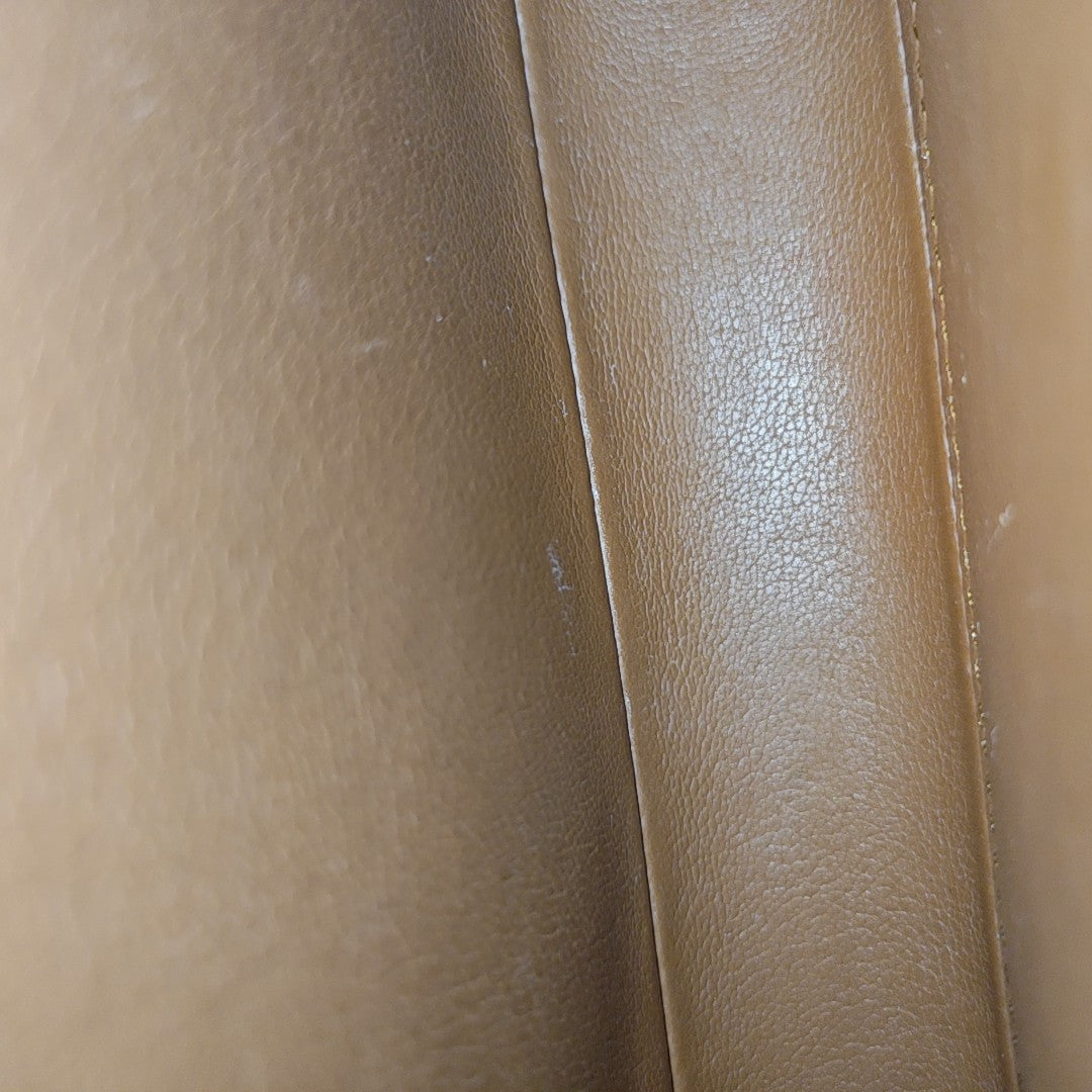 MARCEAU Monogram Coated Canvas Brown