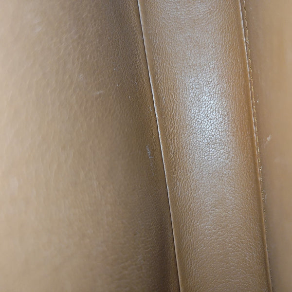 MARCEAU Monogram Coated Canvas Brown
