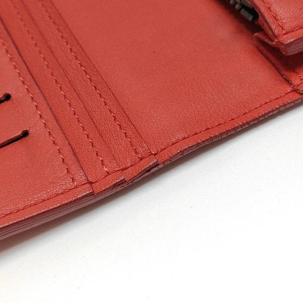 BRAZZA Damier Calfskin Red Wallet