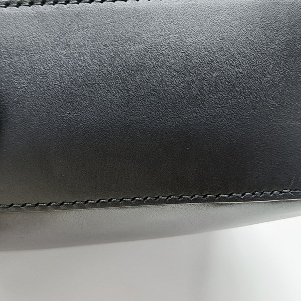 Calfskin Shoulder Bag Black