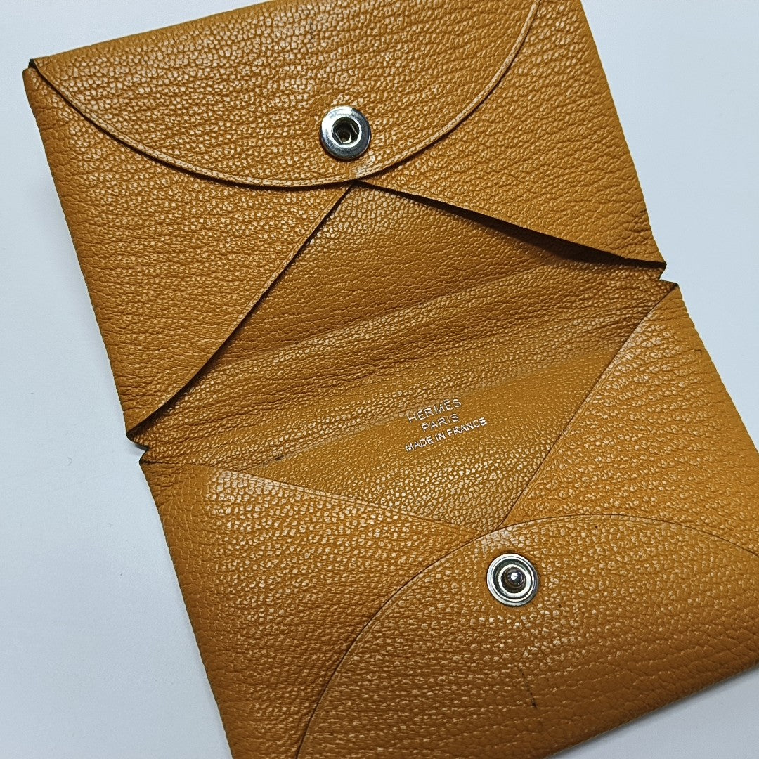 Calvi Chèvre Mysore Yellow Card Holder