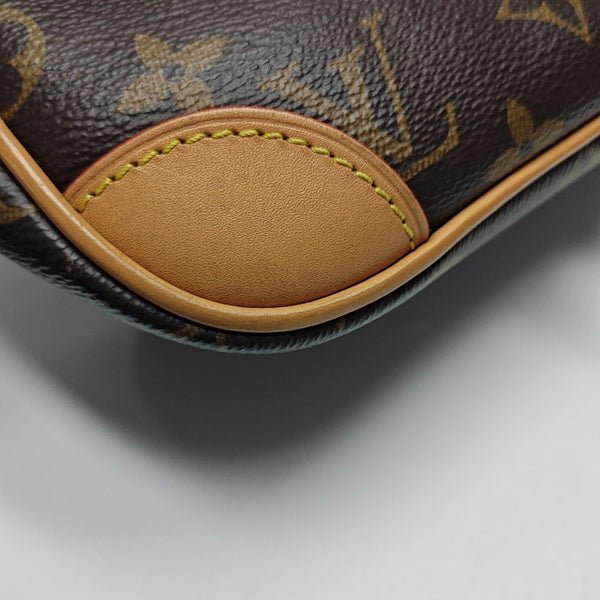 DIANE Monogram Coated Canvas Brown