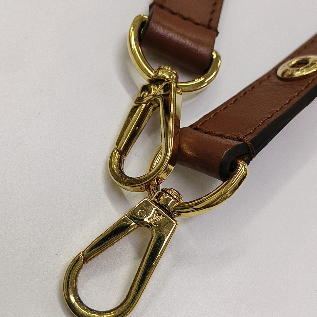 DAUPHINE MM Monogram Coated Canvas Brown
