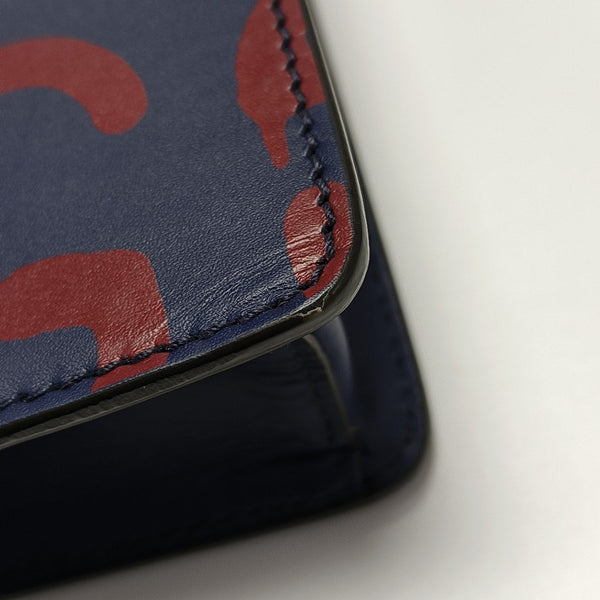 Calfskin Shoulder Bag Multicolor