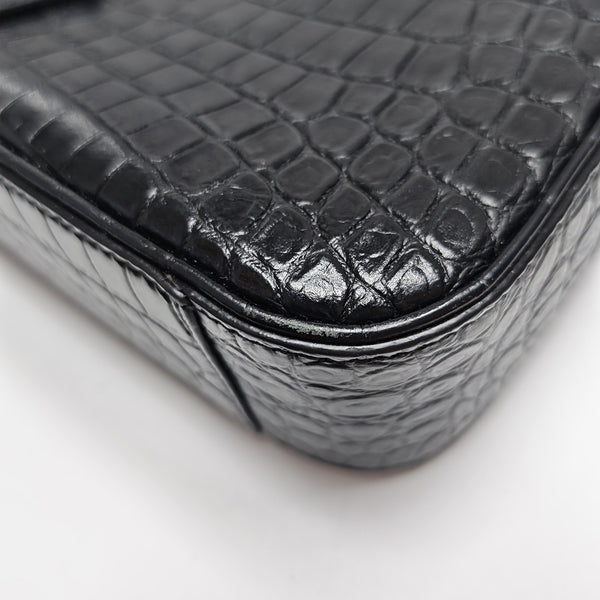 LE 5 À 7 Small Calfskin Black