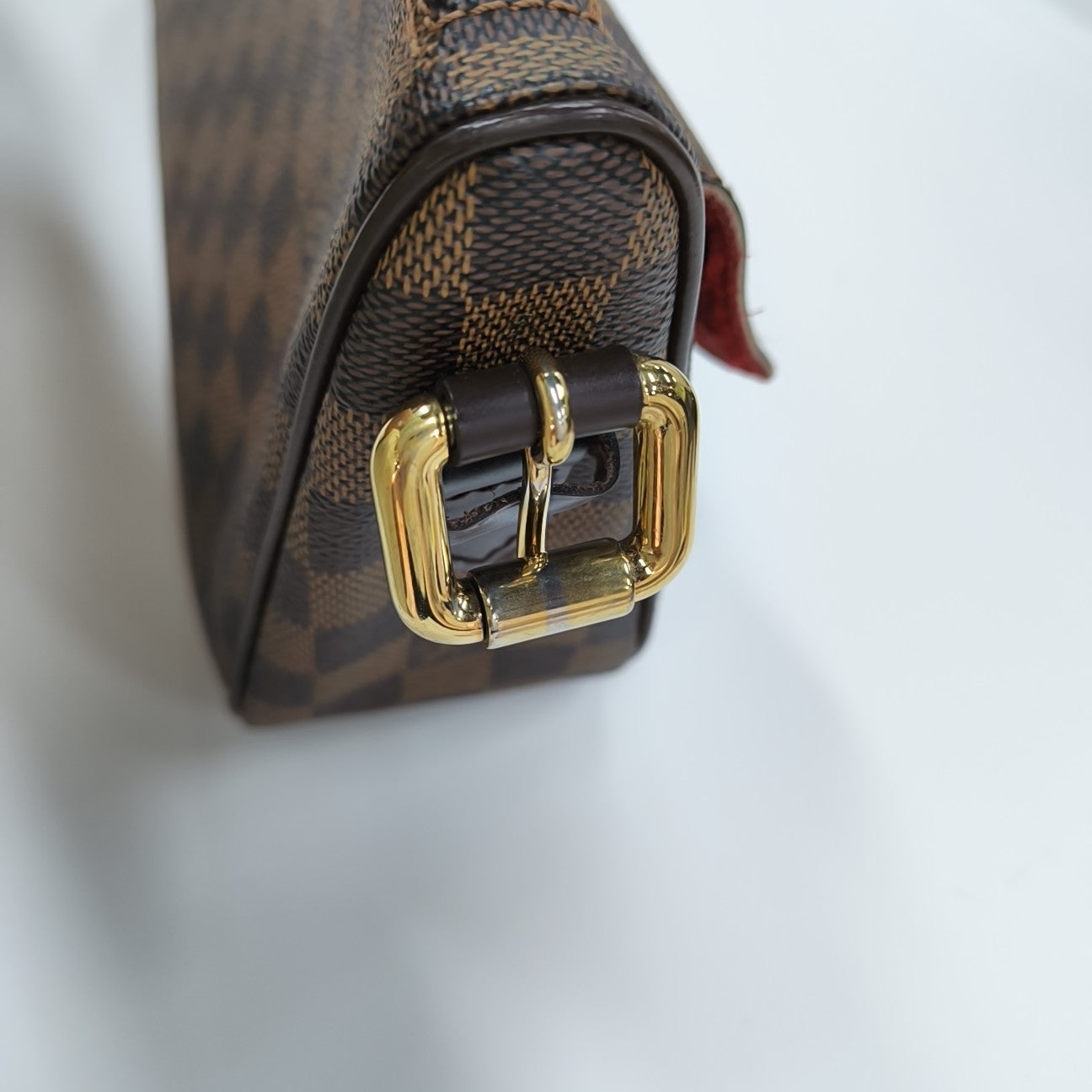 RAVELLO GM Damier Ebene Coated Canvas Brown