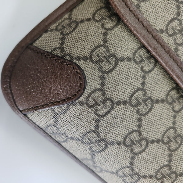 Neo Vintage Small Monogram Coated Canvas Beige