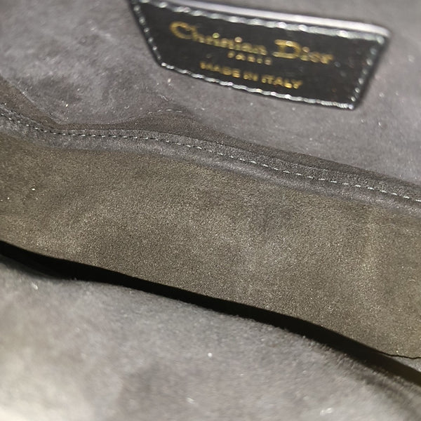 Dior Caro Small Cannage Calfskin Black