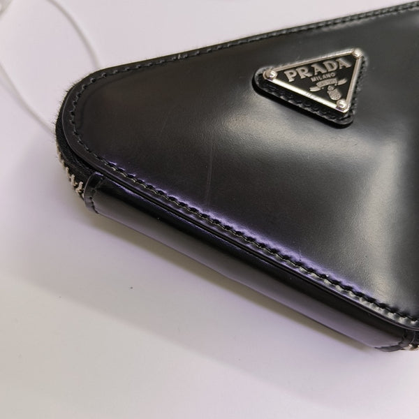 Calfskin Shoulder Bag Mini Black