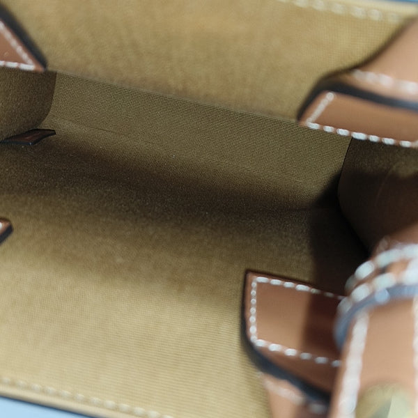 CABAS CELINE Mini Coated Canvas Brown