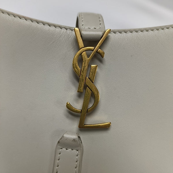 LE 5 À 7 Mini Calfskin White
