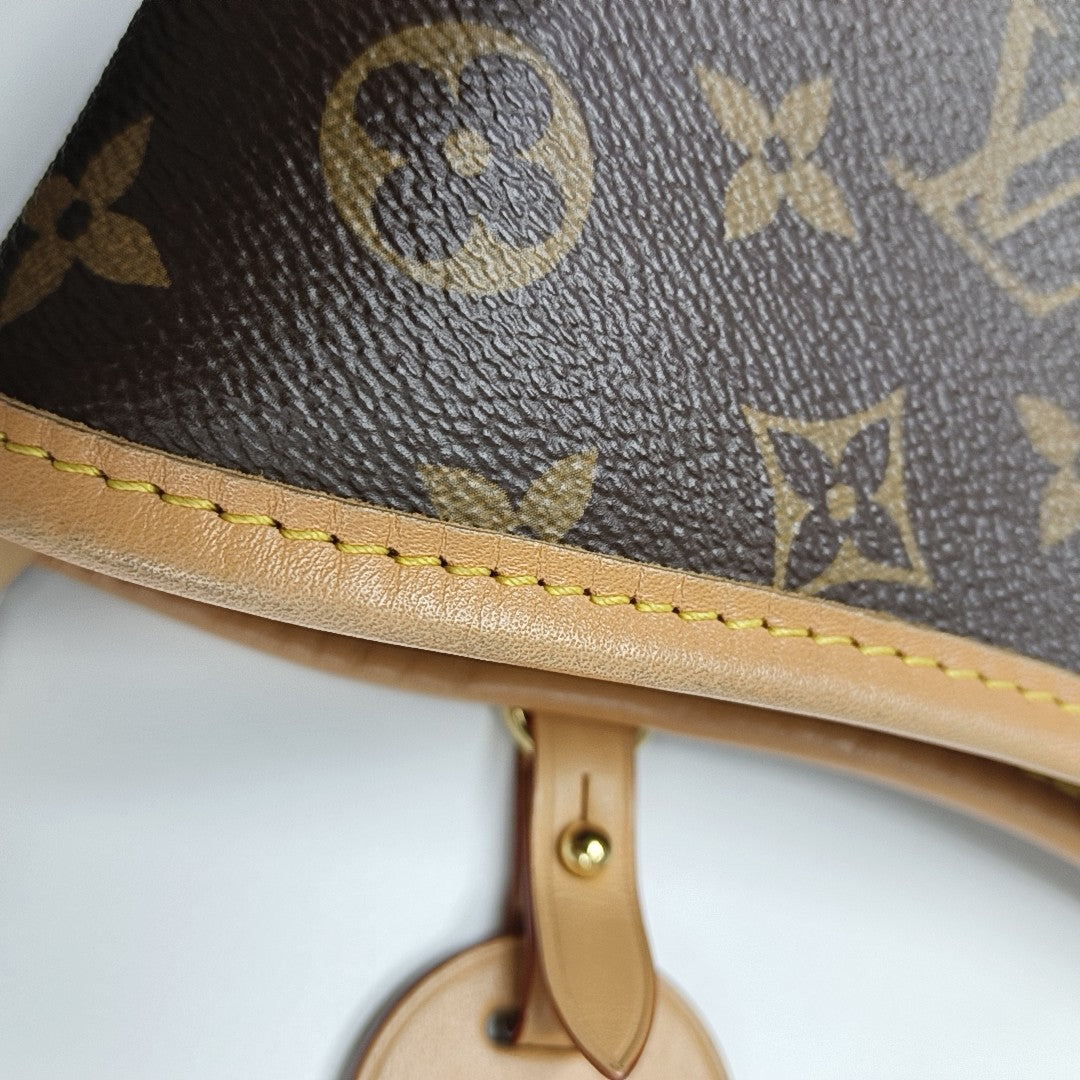 CARRYALL PM Monogram Coated Canvas Brown