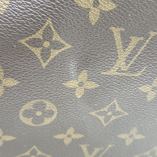 NEVERFULL GM Monogram Coated Canvas Brown