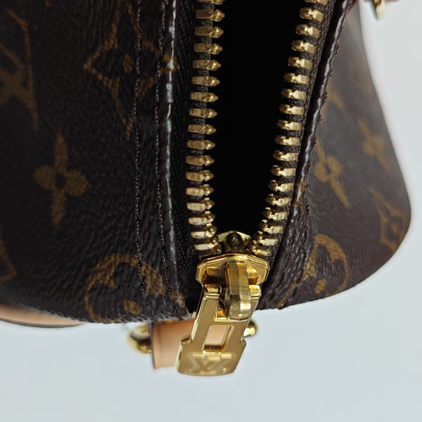 SPEEDY 25 Lona Monogram Revestida Marrón