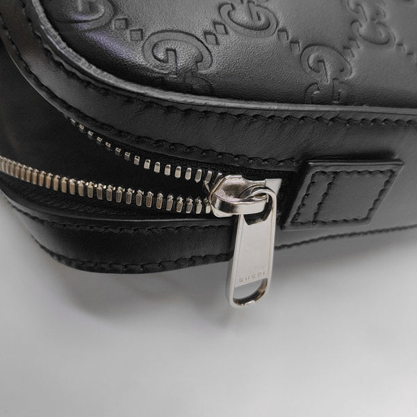 Monogram Calfskin Clutch Black