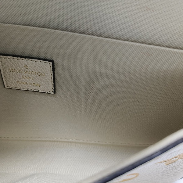 FÉLICIE Monogram Calfskin Yellow
