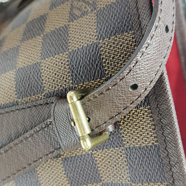 BUCKET PM Damier Ebene Coated Canvas Brown