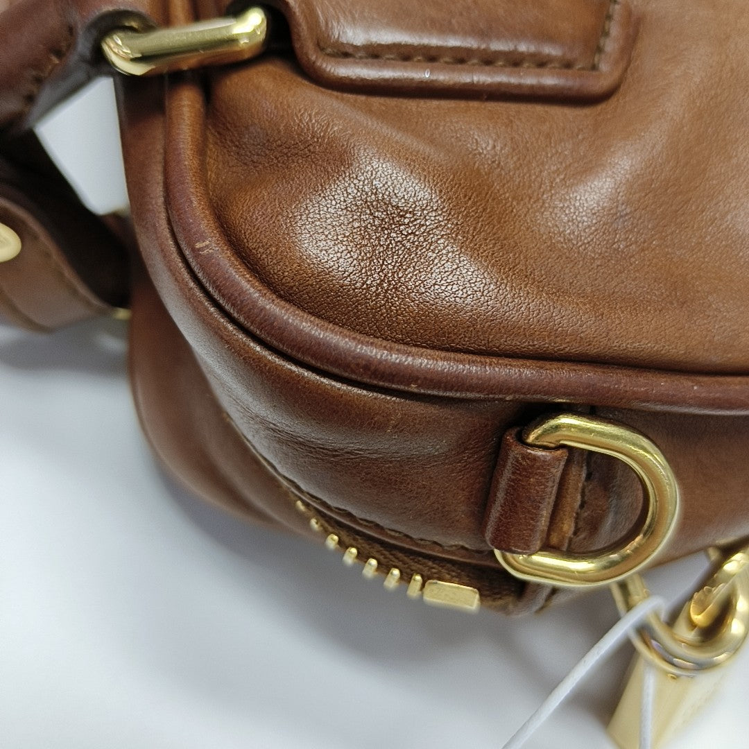 Arcadie Mini Calfskin Brown