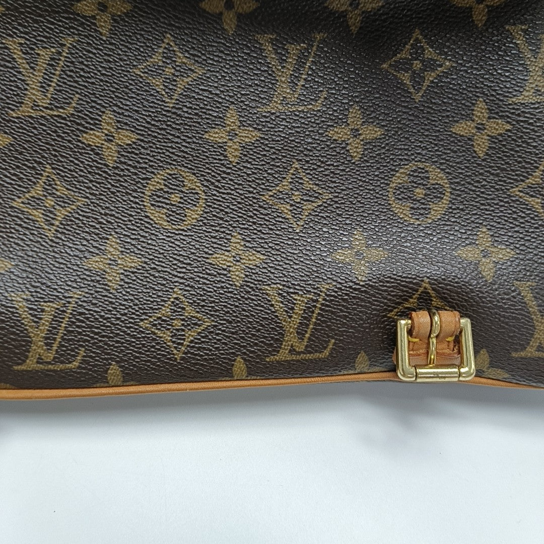 MARELLE Monogram Coated Canvas Brown