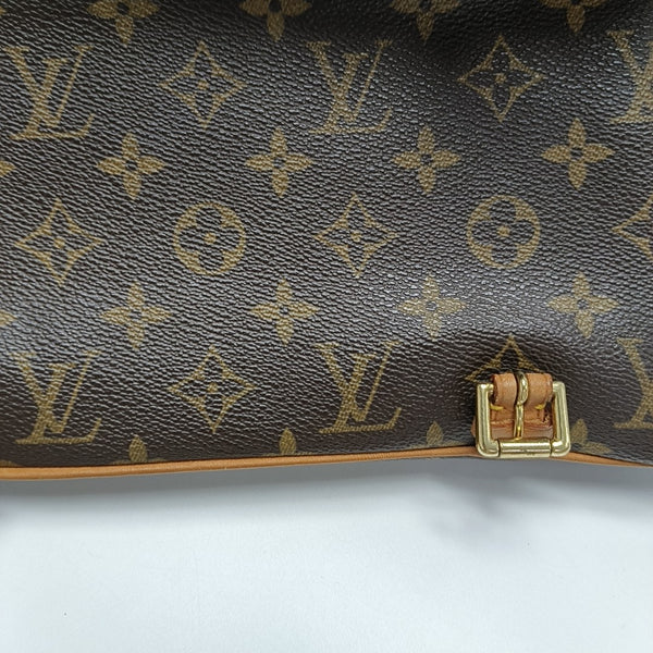 MARELLE Monogram Coated Canvas Brown