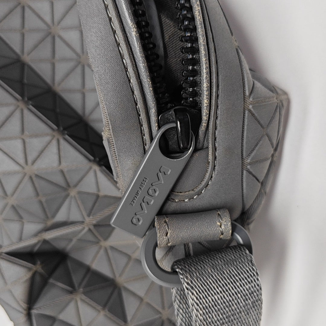 Special Material Crossbody Bag Gray