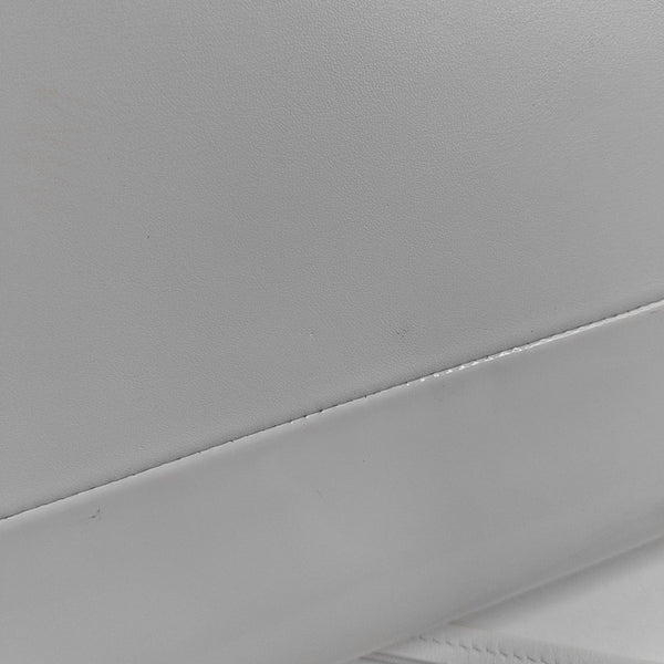 Patent Leather Shoulder Bag White