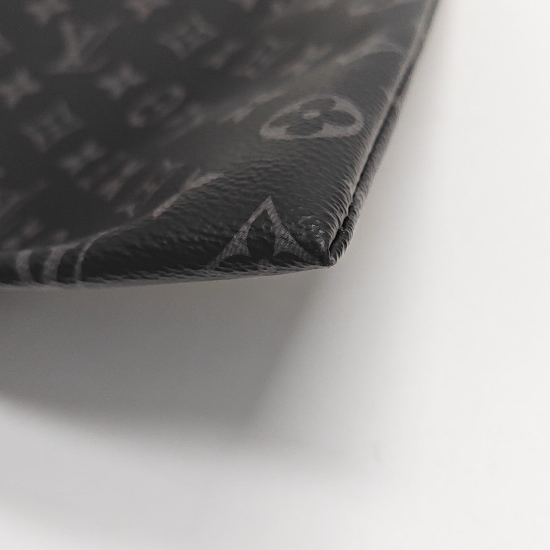 DISCOVERY Monogram Coated Canvas Black