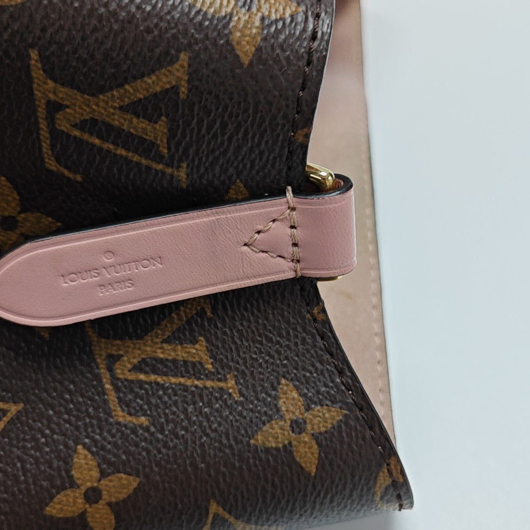 NÉONOÉ MM Monogram Coated Canvas Brown