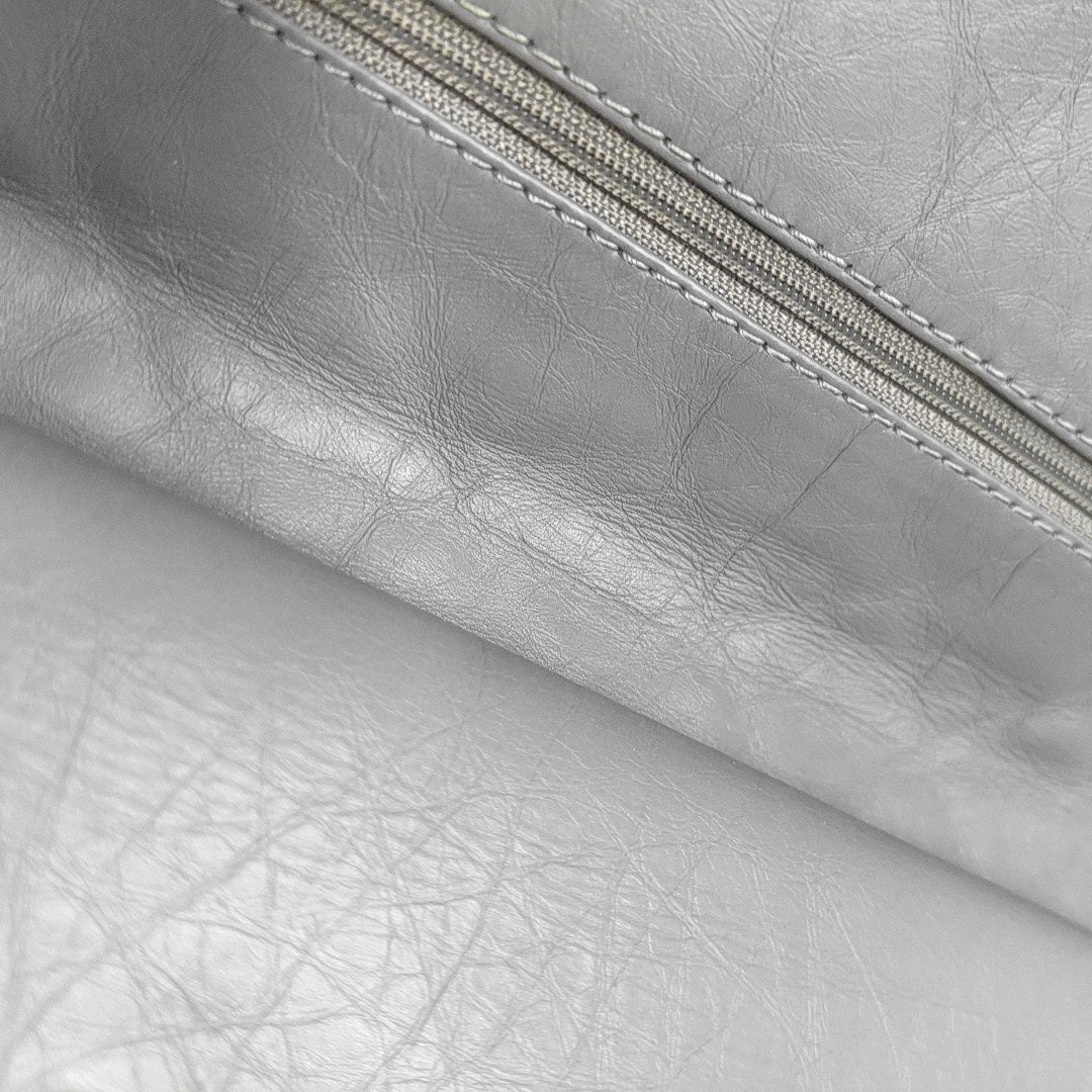 2.55 Maxi Piel de ternera acolchada gris
