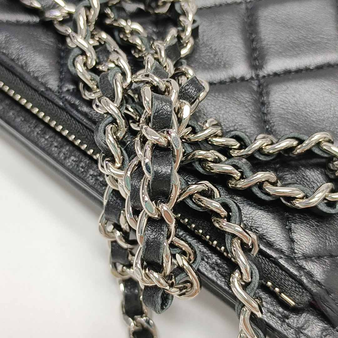 Quilted Lambskin Black