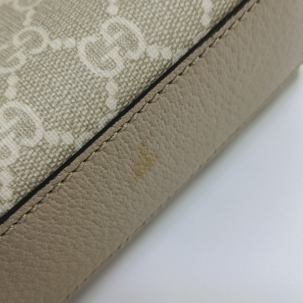 Retro Mini Monogram Coated Canvas Beige