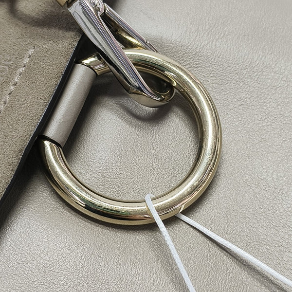 Faye Small Calfskin Gray