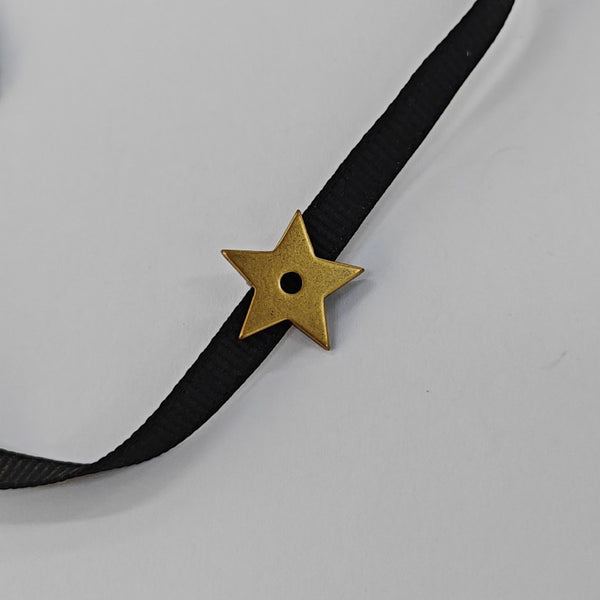 J'adior Metal Black Necklace